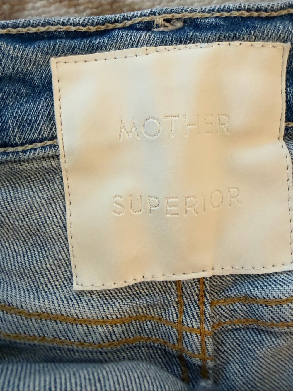 The Tomcat Kick Fray Short by MOTHER Denim- True Confessions - Picture 2 of 7